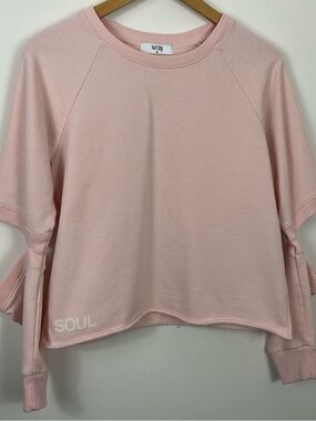 Nation Ltd Soul By Soulcycle Elbow Cutout Sweatshirt Womens Medium